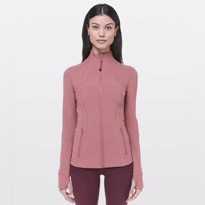 NWOT | LULULEMON DUSTY MAUVE PINK CLAY DEFINE NULU JACKET SIZE 4
